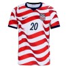 Camiseta Estados Unidos Balogun 20 Primera Mundial 2026