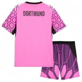 Camiseta Niño Borussia Dortmund Portero Segunda 2026-27 Rosa