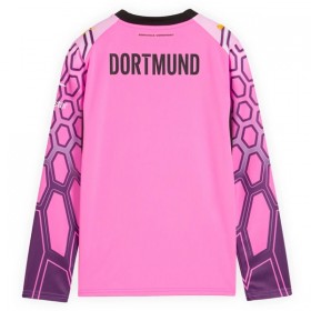Camiseta Niño Borussia Dortmund Portero Segunda 2026-27 Rosa L/S