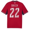 Camiseta República Checa Soucek 22 Primera Mundial 2026 Camiseta República Checa Soucek 22 Primera Mundial 2026