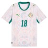 Camiseta Senegal Sarr 18 Primera Mundial 2026