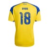 Camiseta Suecia Ayari 18 Primera Mundial 2026