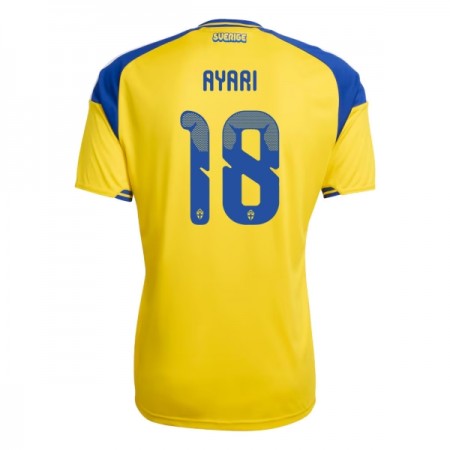 Camiseta Suecia Ayari 18 Primera Mundial 2026