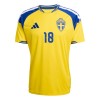 Camiseta Suecia Ayari 18 Primera Mundial 2026