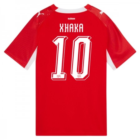 Camiseta Suiza Granit Xhaka 10 Primera Mundial 2026 Camiseta Suiza Granit Xhaka 10 Primera Mundial 2026