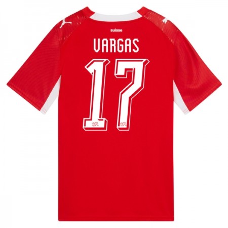 Camiseta Suiza Vargas 17 Primera Mundial 2026