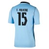 Camiseta Uruguay Federico Valverde 15 Primera Mundial 2026