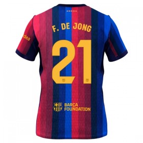 Camiseta FC Barcelona Frenkie de Jong 21 Primera 2026-27