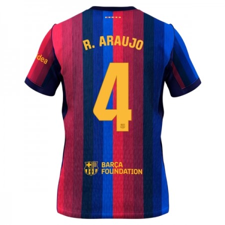 Camiseta FC Barcelona R. Araujo 4 Primera 2026-27