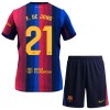 Camiseta Niño FC Barcelona Frenkie de Jong 21 Primera 2026-27