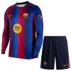 Camiseta Niño FC Barcelona Primera 2026-27 L/S
