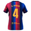 Camiseta Niño FC Barcelona R. Araujo 4 Primera 2026-27