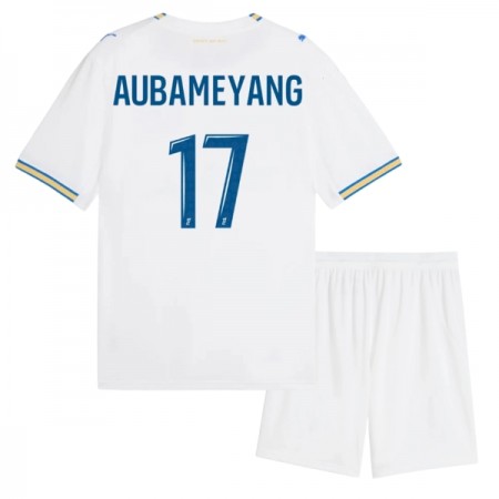 Camiseta Niño Olympique de Marseille Aubameyang 17 Primera 2026-27 Camiseta Niño Olympique de Marseille Aubameyang 17 Primera 2026-27