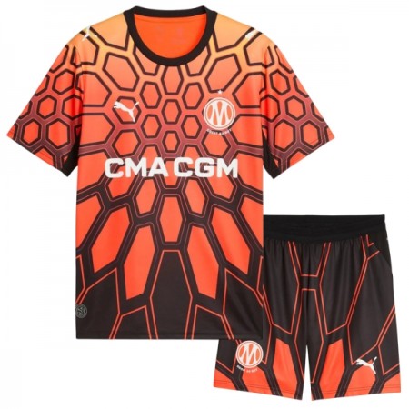 Camiseta Niño Olympique de Marseille Primera 2026-27 Naranja Camiseta Niño Olympique de Marseille Primera 2026-27 Naranja