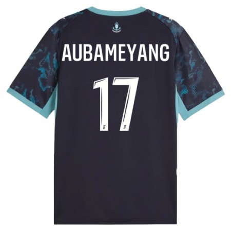 Camiseta Olympique de Marseille Aubameyang 17 Segunda 2026-27 Camiseta Olympique de Marseille Aubameyang 17 Segunda 2026-27