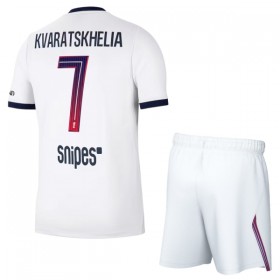 Camiseta Niño Paris Saint Germain Kvaratskhelia 7 Segunda 2026-27