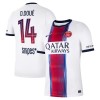Camiseta Paris Saint Germain Desire Doue 14 Segunda 2026-27 Camiseta Paris Saint Germain Desire Doue 14 Segunda 2026-27