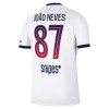 Camiseta Paris Saint Germain Joao Neves 87 Segunda 2026-27