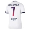 Camiseta Paris Saint Germain Kvaratskhelia 7 Segunda 2026-27