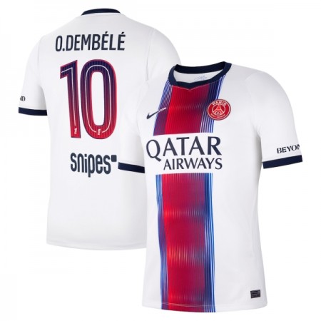 Camiseta Paris Saint Germain O. Dembele 10 Segunda 2026-27 Camiseta Paris Saint Germain O. Dembele 10 Segunda 2026-27