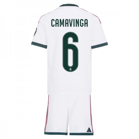 Camiseta Niño Real Madrid Camavinga 6 Primera 2026-27 Camiseta Niño Real Madrid Camavinga 6 Primera 2026-27