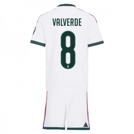 Camiseta Niño Real Madrid Valverde 8 Primera 2026-27 Camiseta Niño Real Madrid Valverde 8 Primera 2026-27