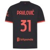 Camiseta AC Milan Pavlovic 31 Tercera 2026-27 Camiseta AC Milan Pavlovic 31 Tercera 2026-27