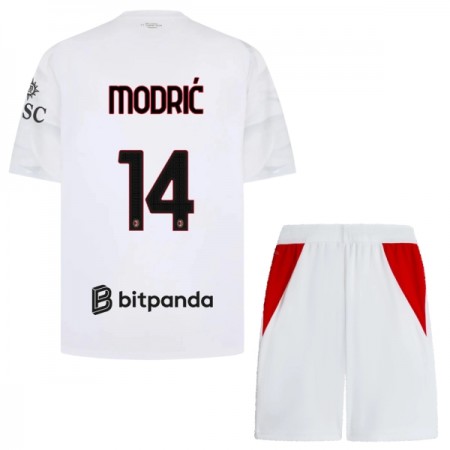 Camiseta Niño AC Milan Modrić 14 Segunda 2026-27