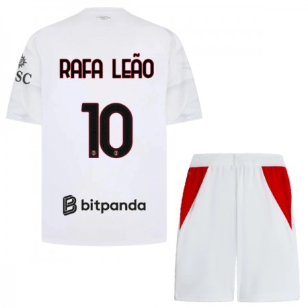 Camiseta Niño AC Milan Rafael Leao 10 Segunda 2026-27