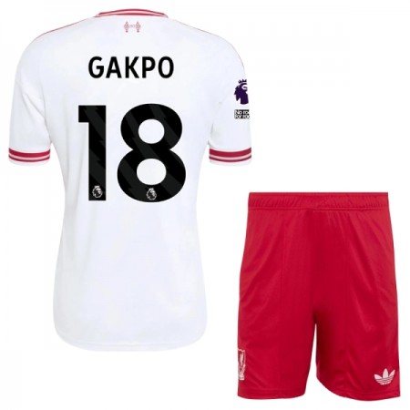 Camiseta Niño Liverpool Gakpo 18 Segunda 2026-27 Camiseta Niño Liverpool Gakpo 18 Segunda 2026-27