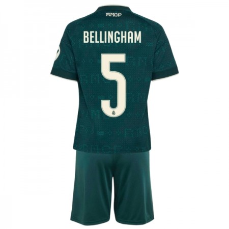 Camiseta Niño Real Madrid Bellingham 5 Segunda 2026-27