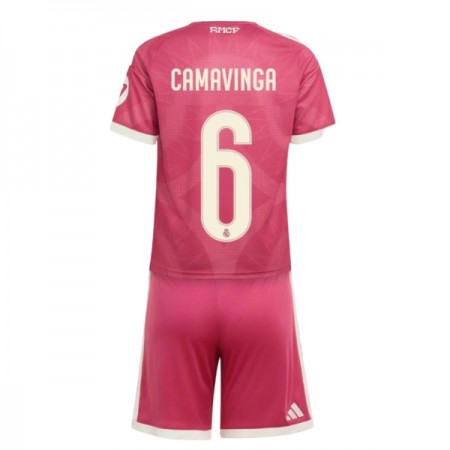 Camiseta Niño Real Madrid Camavinga 6 Tercera 2026-27
