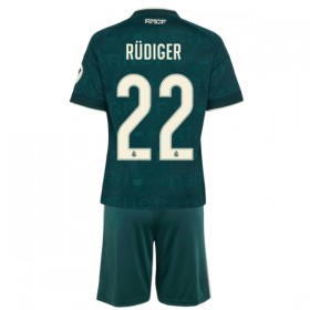 Camiseta Niño Real Madrid Rudiger 22 Segunda 2026-27