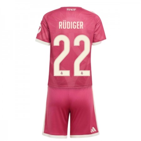 Camiseta Niño Real Madrid Rudiger 22 Tercera 2026-27 Camiseta Niño Real Madrid Rudiger 22 Tercera 2026-27