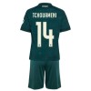 Camiseta Niño Real Madrid Tchouameni 14 Segunda 2026-27 Camiseta Niño Real Madrid Tchouameni 14 Segunda 2026-27