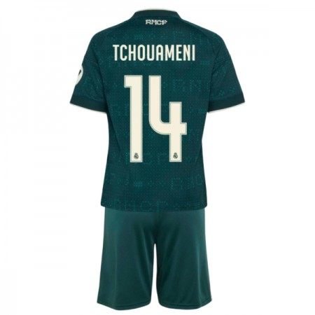 Camiseta Niño Real Madrid Tchouameni 14 Segunda 2026-27 Camiseta Niño Real Madrid Tchouameni 14 Segunda 2026-27