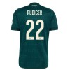 Camiseta Real Madrid Rudiger 22 Segunda 2026-27 Camiseta Real Madrid Rudiger 22 Segunda 2026-27