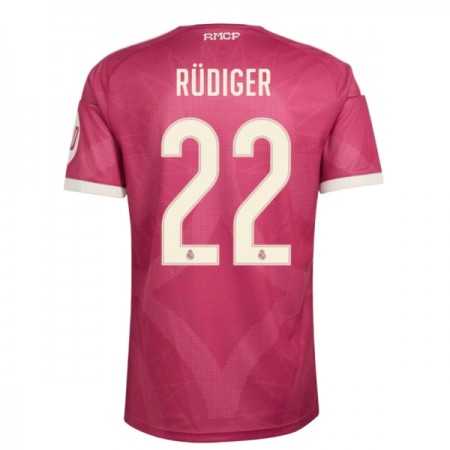Camiseta Real Madrid Rudiger 22 Tercera 2026-27 Camiseta Real Madrid Rudiger 22 Tercera 2026-27