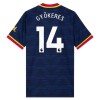 Camiseta Arsenal Gyokeres 14 Segunda 2026-27
