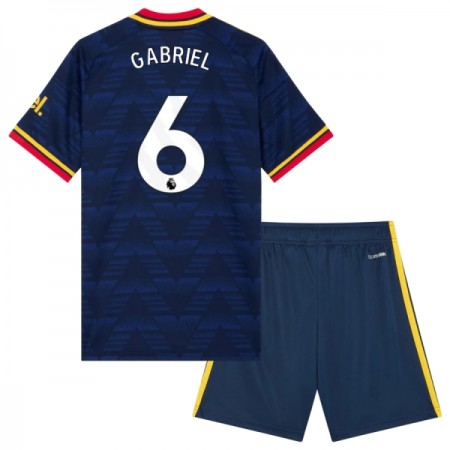 Camiseta Niño Arsenal Gabriel 6 Segunda 2026-27