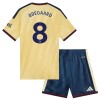 Camiseta Niño Arsenal Odegaard 8 Tercera 2026-27