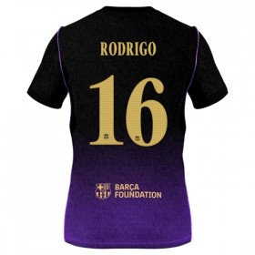 Camiseta FC Barcelona Rodrigo 16 Segunda 2026-27