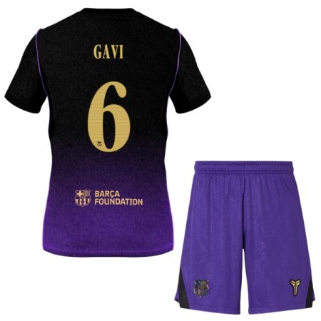 Camiseta Niño FC Barcelona Gavi 6 Segunda 2026-27 Camiseta Niño FC Barcelona Gavi 6 Segunda 2026-27