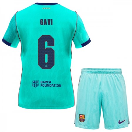 Camiseta Niño FC Barcelona Gavi 6 Tercera 2026-27
