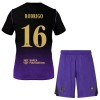Camiseta Niño FC Barcelona Rodrigo 16 Segunda 2026-27