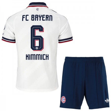 Camiseta Niño FC Bayern de Múnich Kimmich 6 Segunda 2026-27 Camiseta Niño FC Bayern de Múnich Kimmich 6 Segunda 2026-27