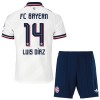 Camiseta Niño FC Bayern de Múnich Luis Diaz 14 Segunda 2026-27 Camiseta Niño FC Bayern de Múnich Luis Diaz 14 Segunda 2026-27