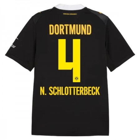 Camiseta Borussia Dortmund N. Schlotterbeck 4 Segunda 2026-27 Camiseta Borussia Dortmund N. Schlotterbeck 4 Segunda 2026-27