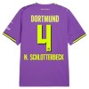 Camiseta Borussia Dortmund N. Schlotterbeck 4 Tercera 2026-27