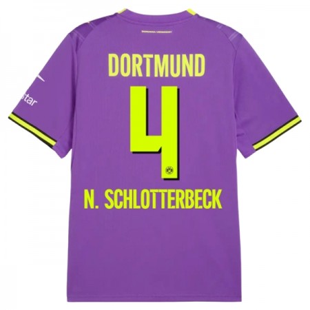 Camiseta Borussia Dortmund N. Schlotterbeck 4 Tercera 2026-27